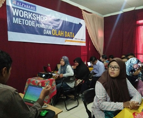 Workshop Olah Data SPSS, AMOS, SMART PLS