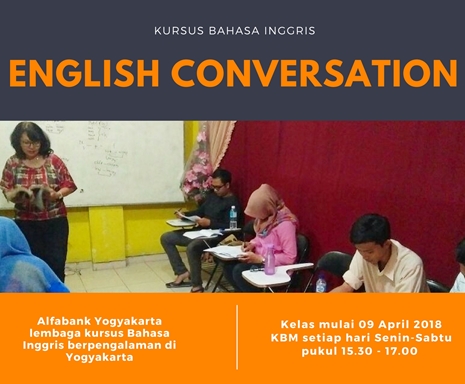 Kursus Bahasa Inggris English Conversation Jogja