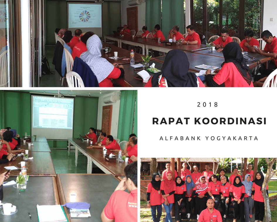 Rapat Kerja Koordinasi Alfabank Yogyakarta