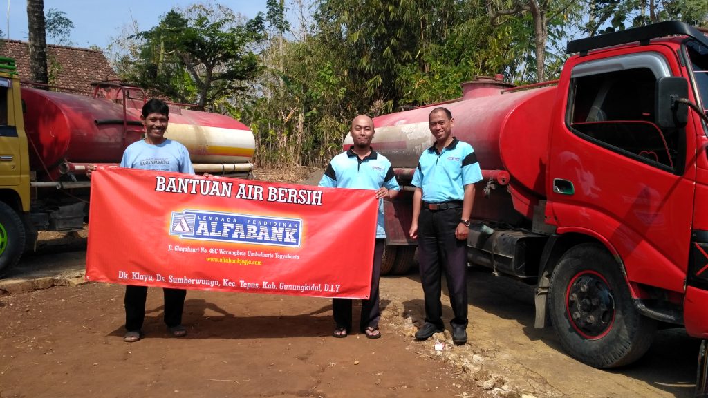 Alfabank Yogyakarta Bantu Sarana Air Bersih di Gunungkidul 3