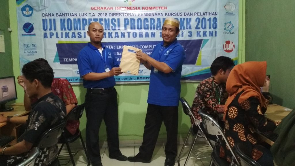 Uji Kompetensi CLCP LKP Santo Magelang