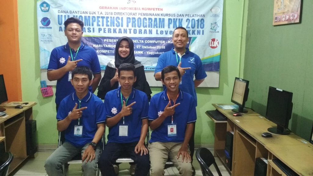 Uji Kompetensi LKP Delta Computer TUK TIK Alfabank Yogyakarta