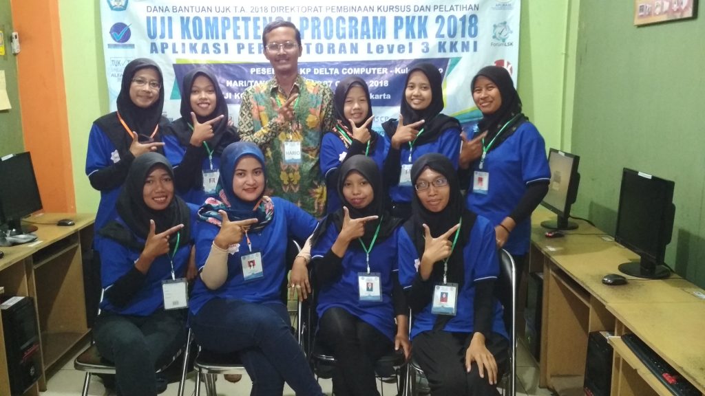 Uji Kompetensi LKP Delta Computer TUK TIK Alfabank Yogyakarta