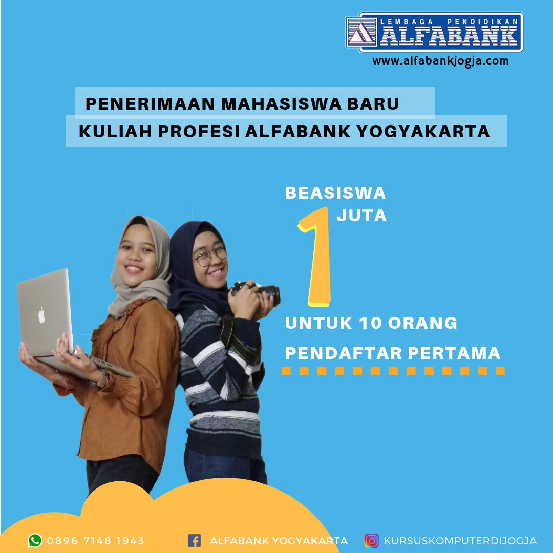 Kuliah Profesi Langsung Kerja Alfabank Yogyakarta