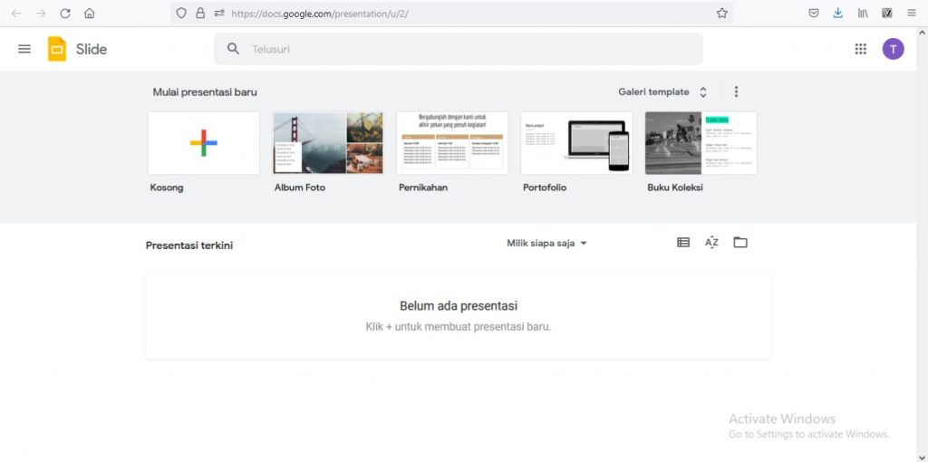 Cara membuat presentasi di Google Slide