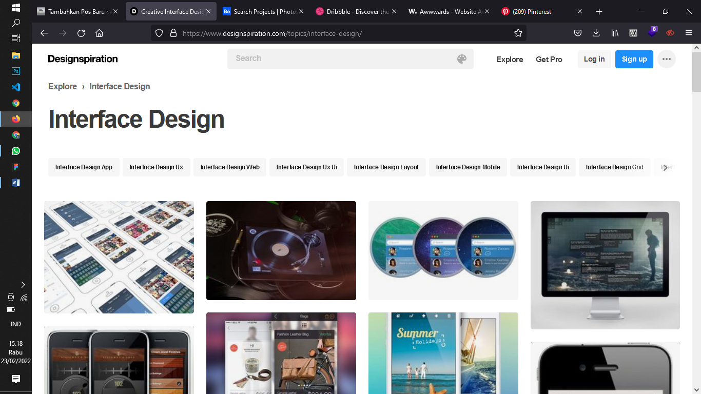 5 Situs Inspirasi Web Design Terlengkap Dan Terbaik Untuk Web Desainer ...