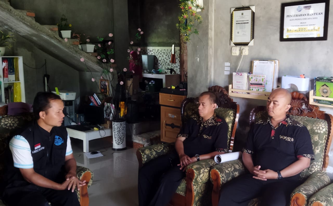 Penyerahan Donasi Alfa Peduli Dhuafa Kepada Yayasan Sedekah Seribu – Batch #3 Th. 2022