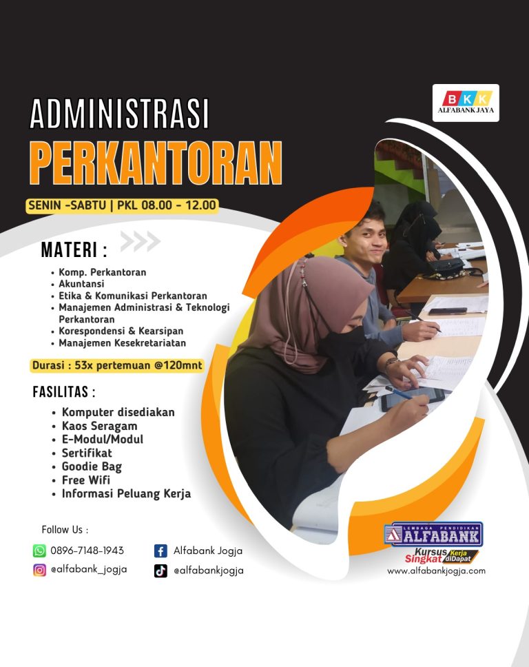 Administrasi Perkantoran - Alfabank Yogyakarta