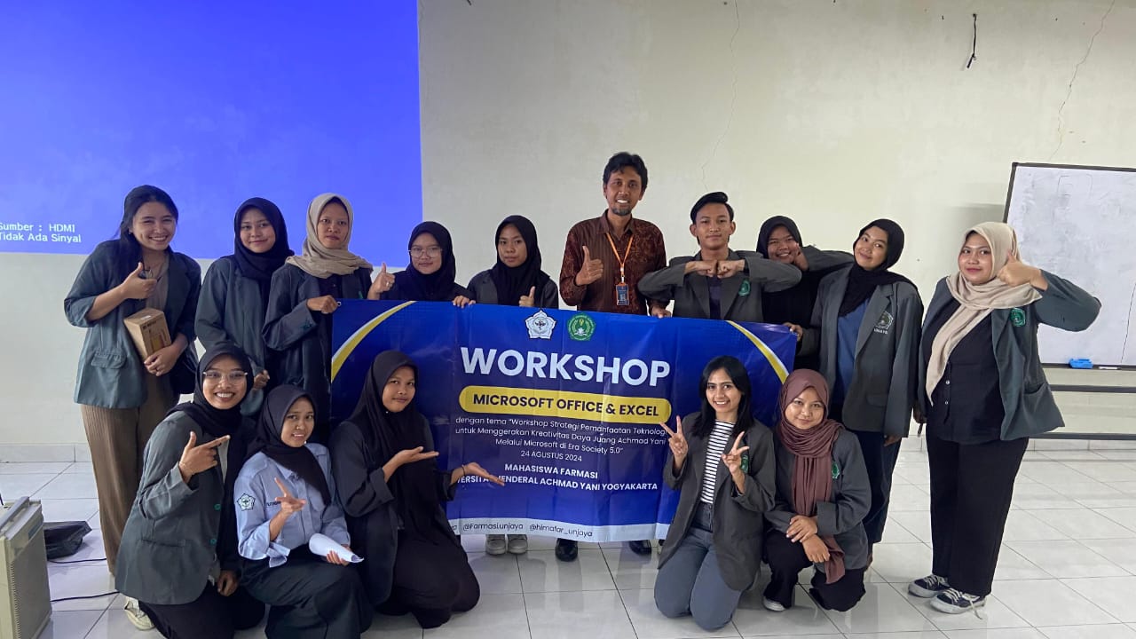 Workshop Microsoft Office Mahasiswa Farmasi Unjani 2