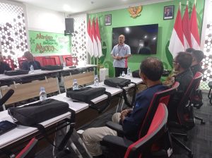 Pelatihan Microsoft Office Staf Balai Monitor SFR Kelas I Yogyakarta