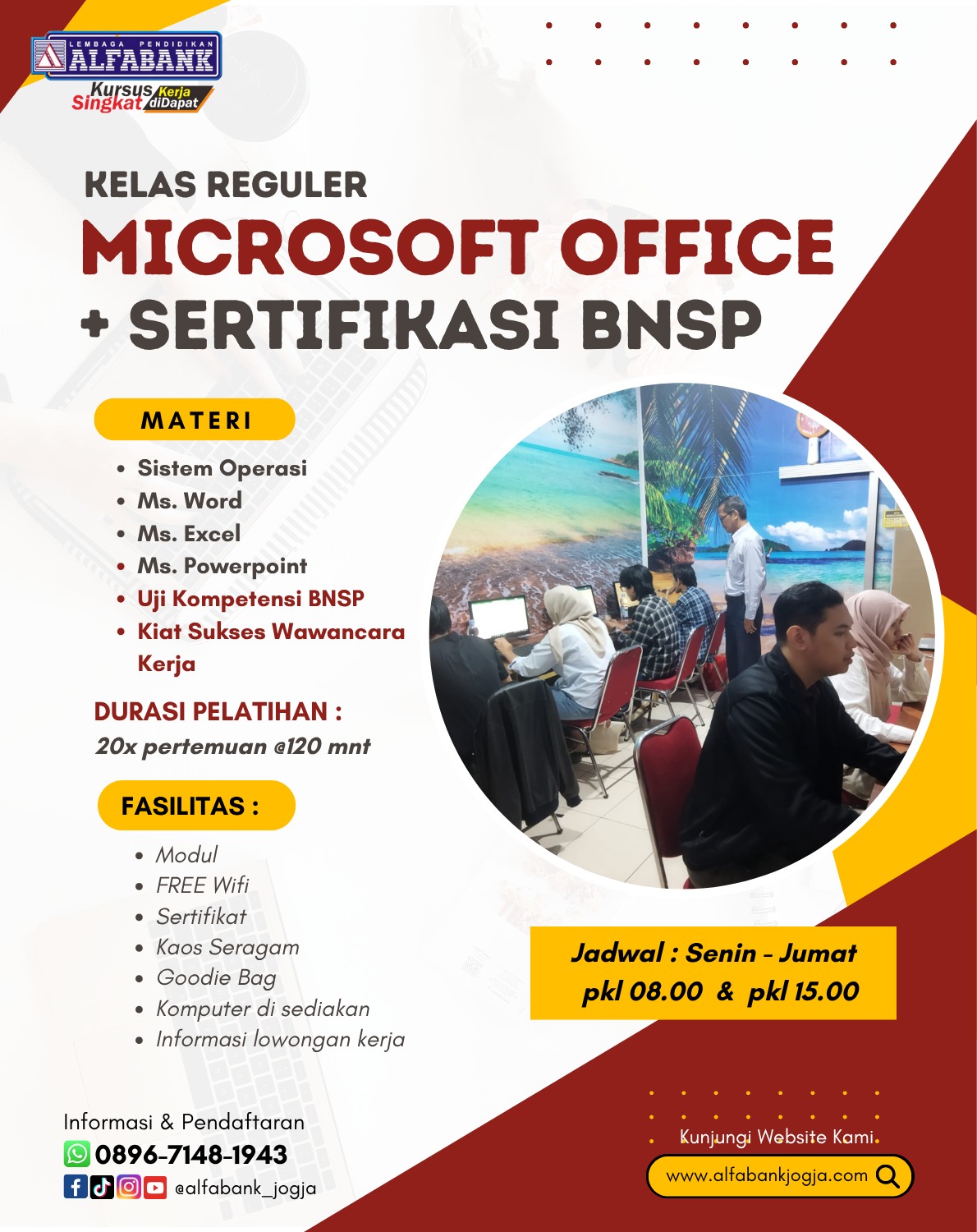 Kursus Microsoft Office Sertifikasi BNSP