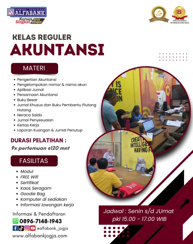 Kursus akuntansi jogja