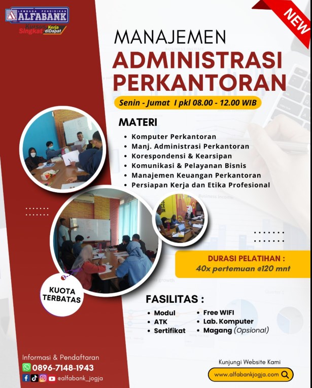 Kursus Manajemen Administrasi Perkantoran