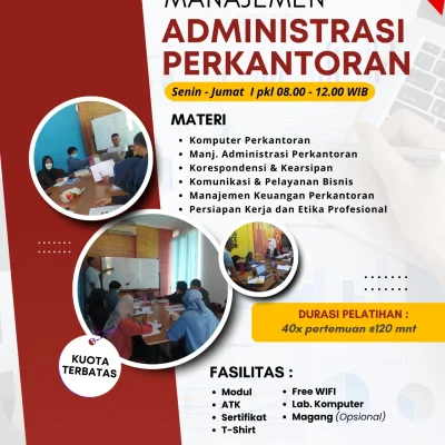 Kursus Manajemen Administrasi Perkantoran