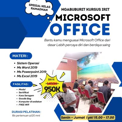 Kursus Micrososft Office Jogja 18 Pertemuan Alfabank Yogyakarta