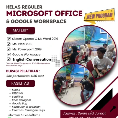 Kursus Microsoft Office Google Workspace 2026